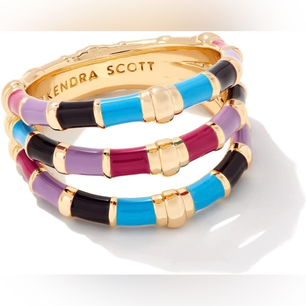 🐘🐘💓 Kendra Scott Triple Band Ring - Picture 3 of 5
